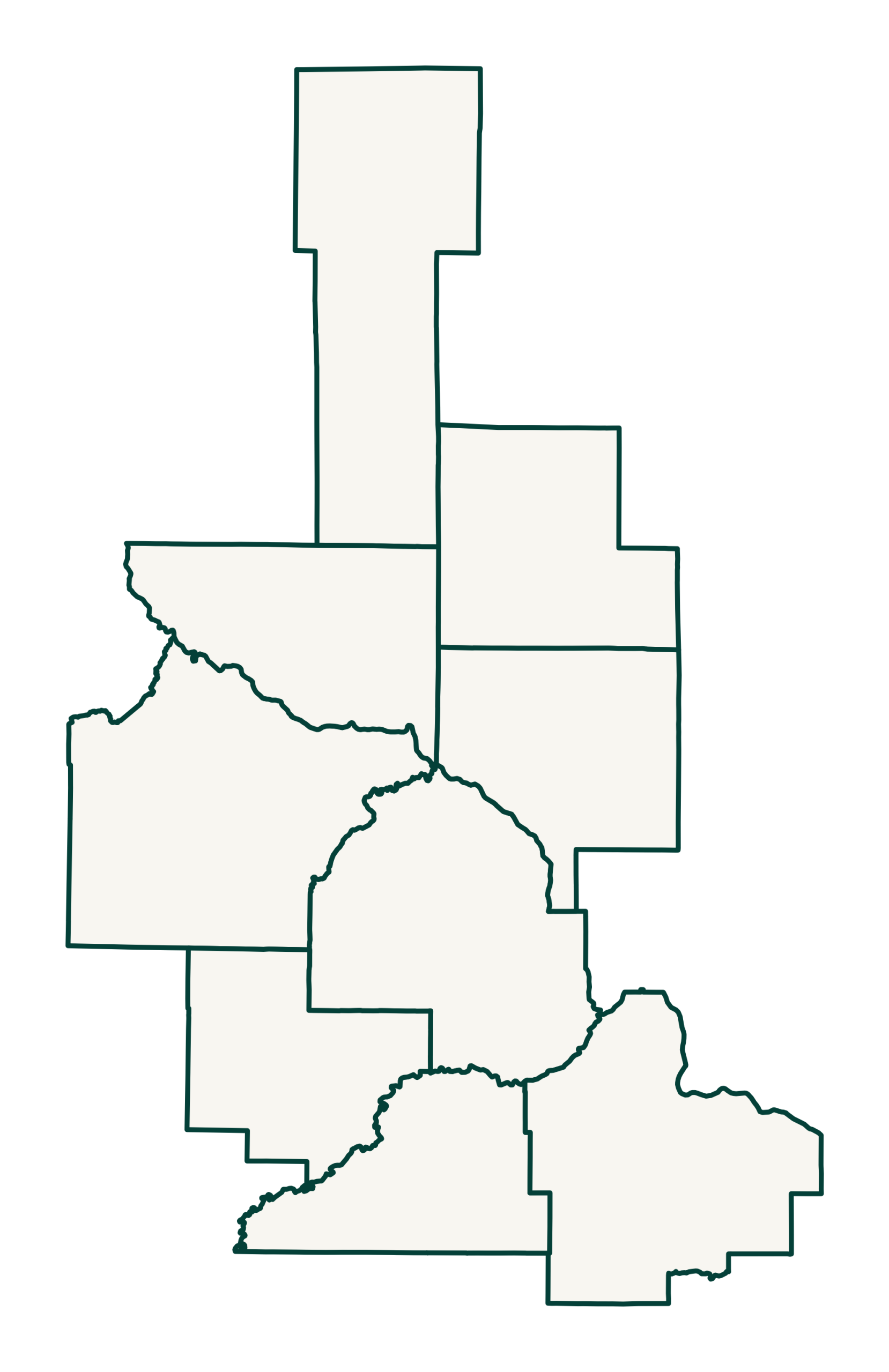 Minnesota service counties